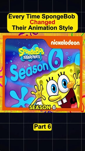 Every Time SpongeBob Changed Their Animation Style #spongebob #animation #evolution #nickelodeon #spongebobsquarepants