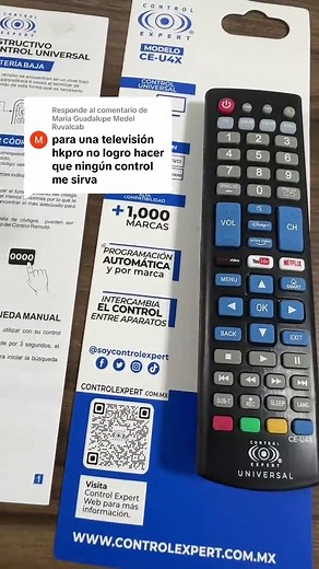 Cómo configurar control universal para Smart TV