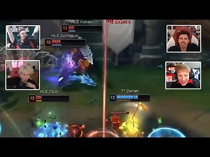 Streamers React to Doran Akali DANCING on HLE