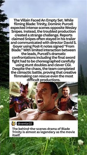 Why Blade Trinity’s Final Fight Was Difficult, Dominic Purcell