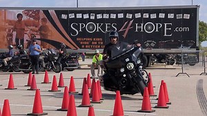 Motorcycle rodeo funds bikes for kids in need