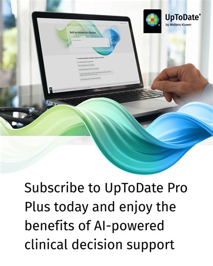 Improve efficiency with UpToDate Pro Plus. Access trusted tools for complex medication management and evidence-based GenAI for faster, smarter decision making at the point of care. * UpToDate Pro Plus is currently available in the United States as a professional package option. | UpToDate