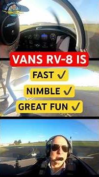 Flying in the back of a VANS RV-8 - Excellent fun!