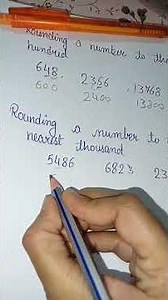 How to calculate Rounding a number to the nearest thousands? How to round off a number?