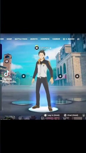 Rezero Subaru Natsuki, dying in Fortnite and return by death #Rezero ￼#Fortnite