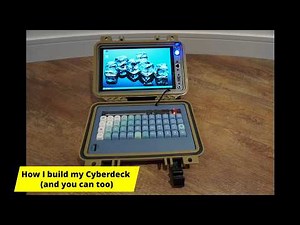 Cyberdeck "blue" full build #cyberdeck