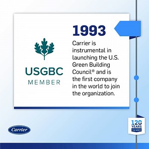 In 1993, Carrier continued to build upon our position as a global leader in sustainable HVAC and refrigeration solutions. #StillChangingTheWorld #ThanksWillis | Carrier
