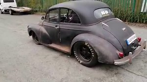 116K views · 912 reactions | Morris Minor V8 - Small block chevy - 500bhp + 200bhp nitrous. Now fitted with side exit race system. This is without nitrous | Zaustworx | Facebook
