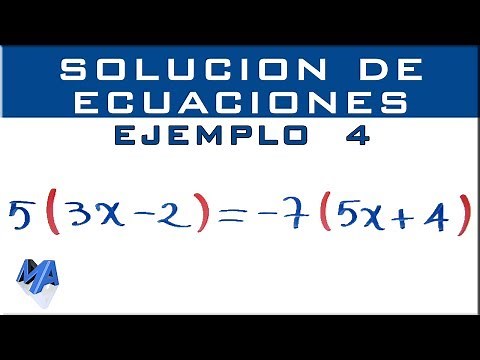 Solucionar ecuaciones lineales | Ejemplo 4
