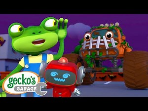 Monster Truck Monster!｜Gecko's Garage｜Funny Cartoon For Kids｜Learning Videos For Toddlers