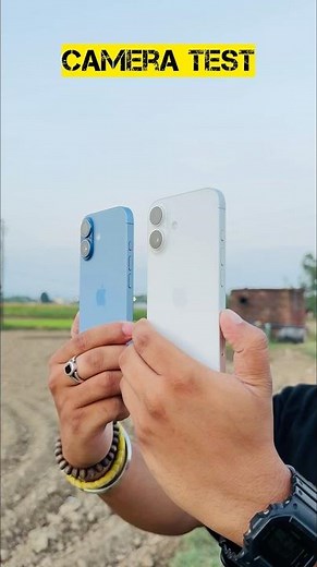 iPhone 16 vs iPhone 17 camera test