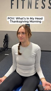 What's going through my head #Thanksgiving morning. | Crunch Fitness