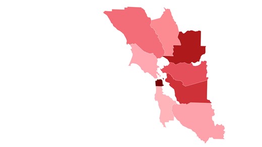 MAP: Bay Area residents losing CalFresh benefits amid government shutdown