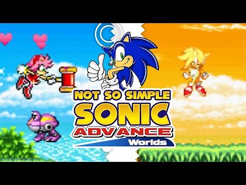 Not so Simple Sonic Advance Worlds (v1.2.3 Update) ✪ Walkthrough ft. All Characters (1080p/60fps)