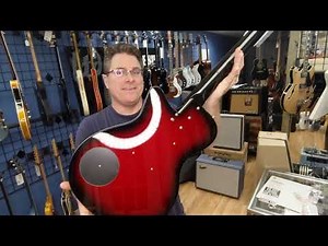 Danelectro 56 Baritone Red Burst