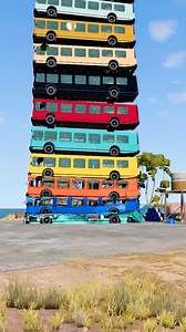 cars & Trucks Vs hydraulic Crash | Cell Drive