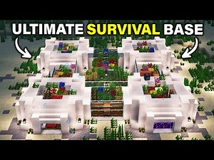 Minecraft Ultimate Underwater House Build Tutorial 🏡