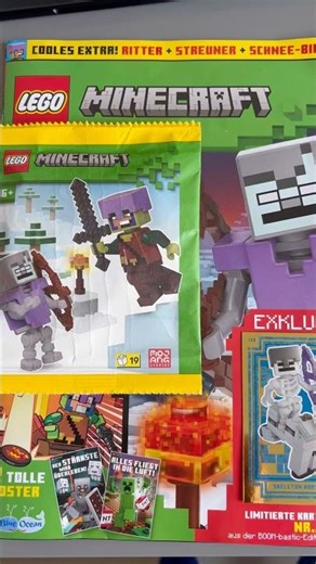 New Lego Minecraft Magazine No44 arrived with Extra #lego #minecraft #magazine
