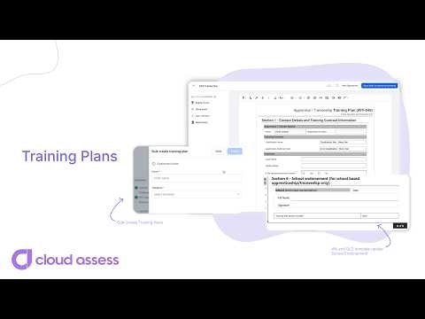 How to Bulk Create Training Plans in Cloud Assess