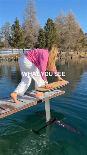 YOUR view VS. MY view! 😱 #POV #insane #unreal #sportsgirl #extremesports #surfgirl #watersports