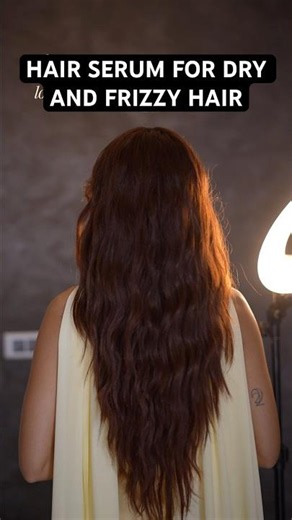 BEST *hair* serum for *dry* and *frizzy* hair?! 😱 #ashortaday