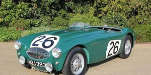 This restored Austin-Healey was in racing's most infamous crash
