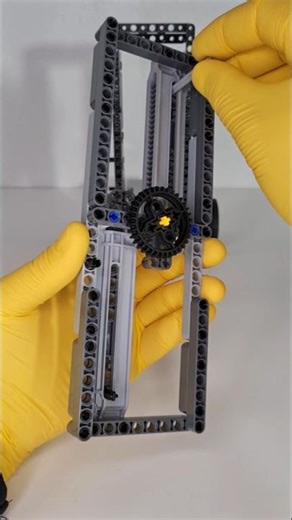 😃 A simple forklift made from LEGO® Technic #legocar #lego #legotechnic #forklift