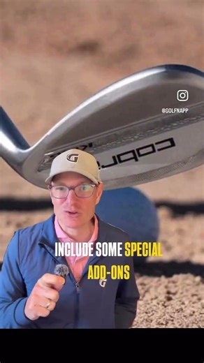 Receive all-new custom fit putter, irons, wedges and driver. Enter in the GolfN app 🏌️