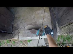 Cutting Rebar to Make Fence Posts