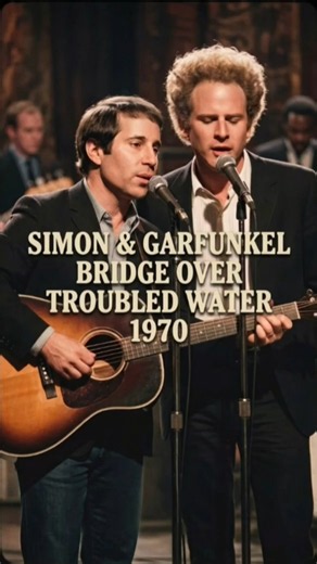 Simon & Garfunkel - Bridge Over Troubled Water 1970 #70s #OldiesSong