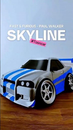 Paul Walker’s Fast & Furious R34 Skyline Toon Car | 3D Print Timelapse