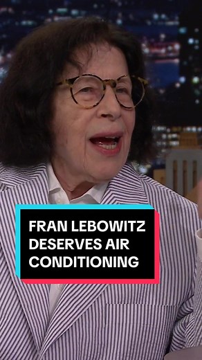Fran Lebowitz on Air Conditioning & Climate Change