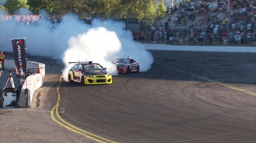 Rewinding the clocks - Tanner Foust ⚔️ Fredric Aasbø at Evergreen Speedway. #FormulaD #FormulaDRIFT #FDSEA | Formula Drift