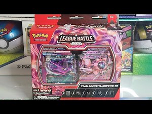 Team Rocket's Mewtwo ex League Battle Deck Unboxing