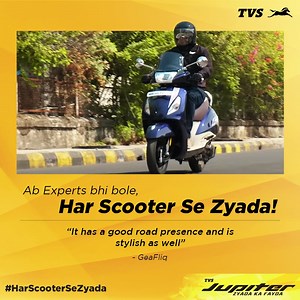 1.1K views · 86 reactions | TVS Jupiter - it looks as good as it handles! Check out the review by GearFliQ here: https://bit.ly/3wZzCty | TVS Jupiter | Facebook