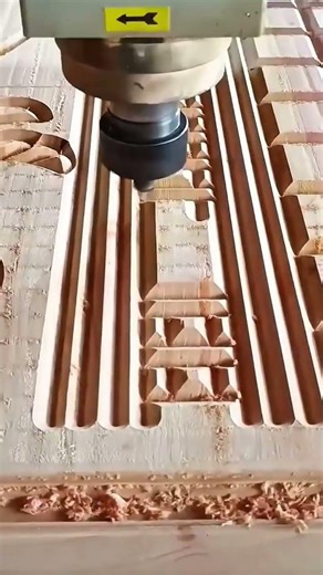 Carving Geometric Patterns On Wood Using A CNC Machine For Unique Woodworking Designs Now