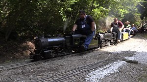 40K views · 1.2K reactions | A steam double header thunders out of Carpel Tunnel at the Mill Creek Central Railroad. | The Steam Channel | Facebook