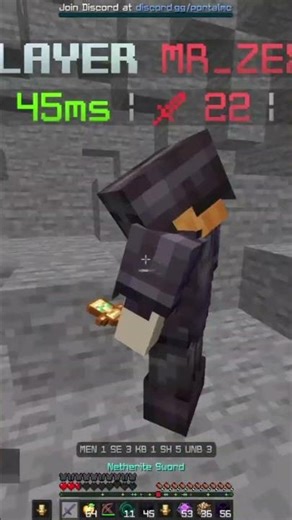 Learning Crystal pvp Day #2 #minecraft #shorts #cpvp #gaming