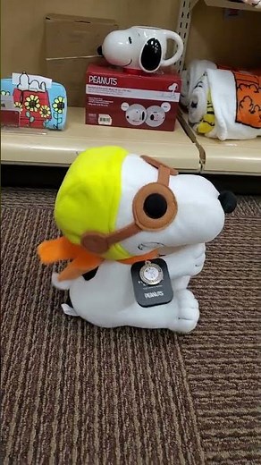 Snoopy, the Flying Ace! - Peanuts Animated Plush Toy from Hallmark | CollectPeanuts.com