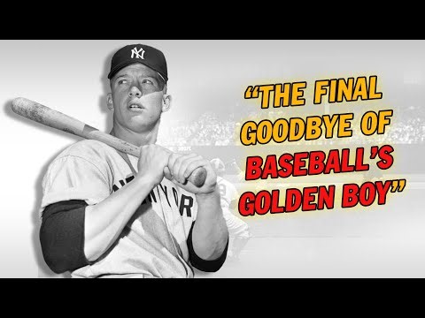 The Last Moment of Mickey Mantle – The Silent Farewell of a Baseball Icon.