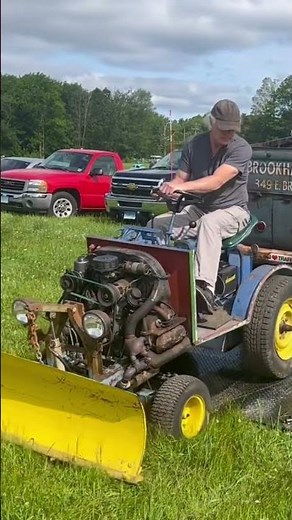 Mustie1 Drives His VW Powered Tractor
