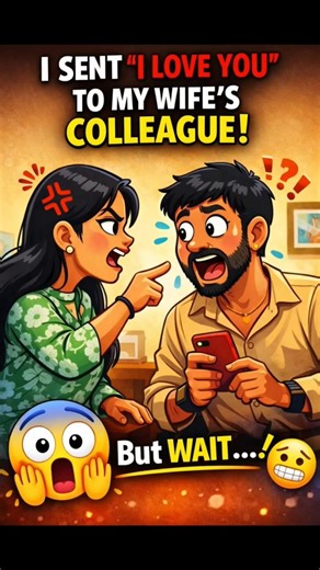 I Sent “I Love You” to My Wife’s Colleague 😳💀