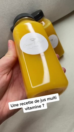Recette de Jus de Fruits Maison