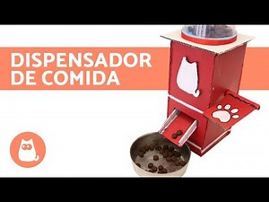 Dispensador de comida para perros casero