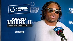 Kenny Moore II: Training camp media availability, July 25
