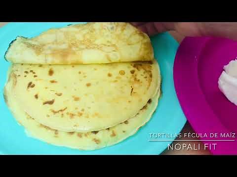 How to make cornstarch tortillas