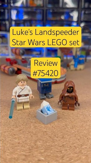 LEGO Star Wars Luke's Landspeeder #75420 #review