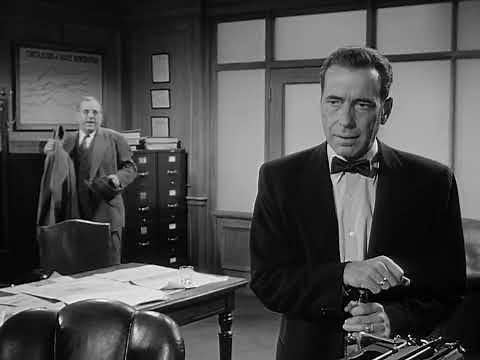 Old Film Classics Deadline U S A 1952, USA Humphrey Bogart, Ethel Barrymore Film Noir Full Movie