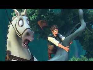 Second Funny Fight Scene between Maximus Horse and Flynn Rider in Tangled