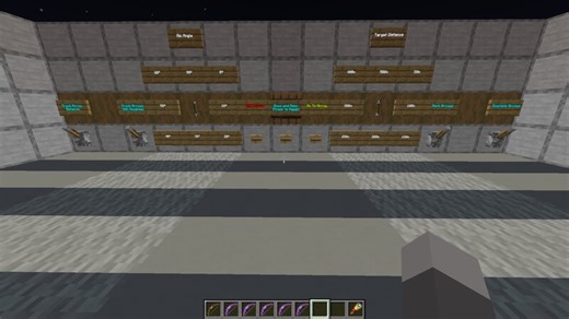Over-Engineered Archery Range Minecraft Map
